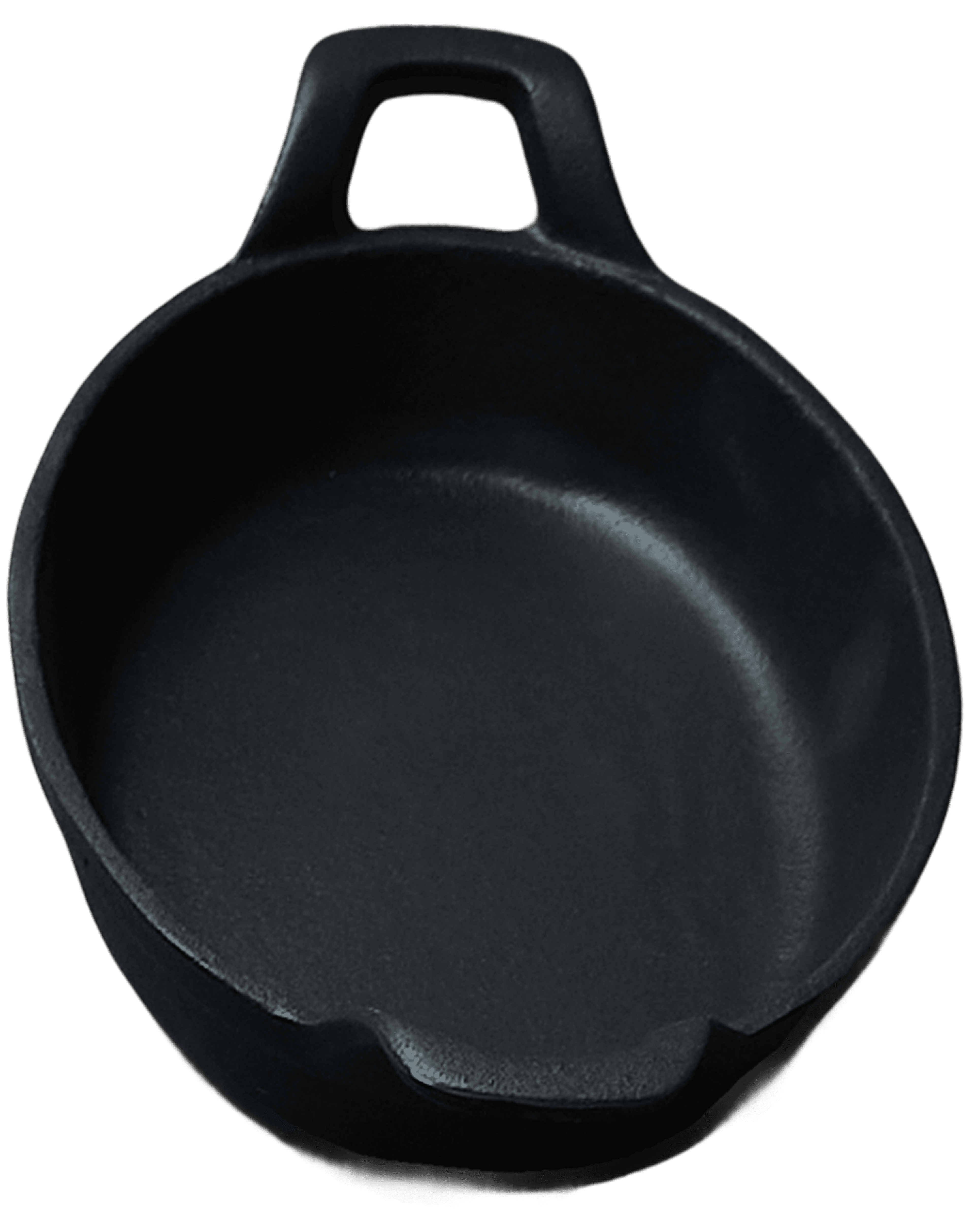 Cast Iron Oval Dish Tray — Black