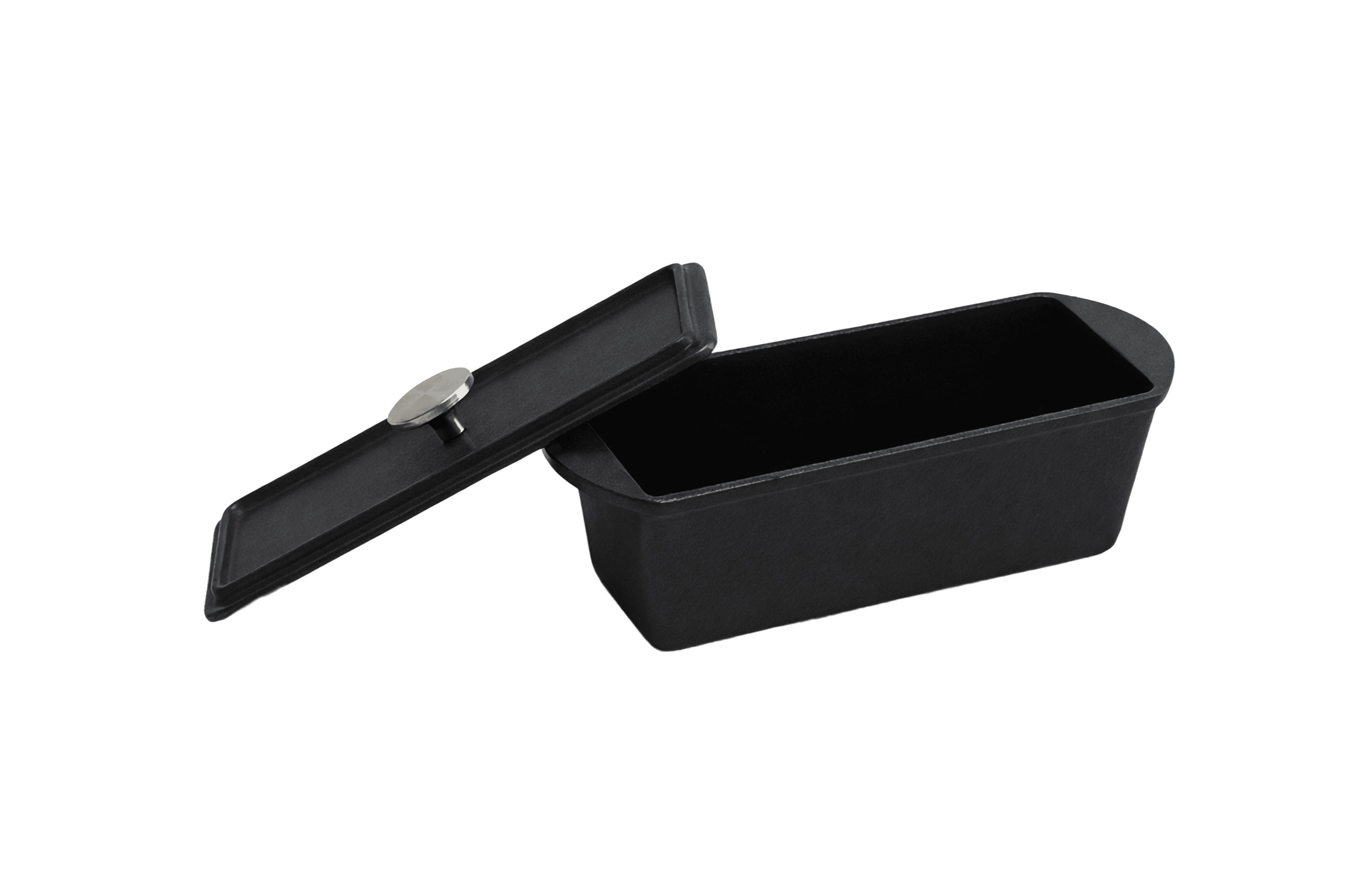 Cast Iron Bread Pot — Black