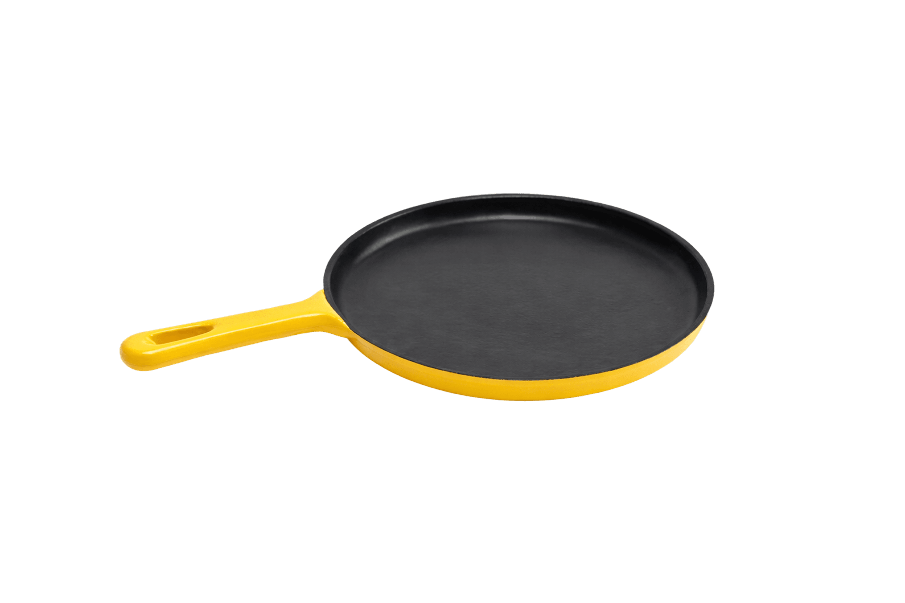 Cast Iron Crepe / Roti Pan — Yellow