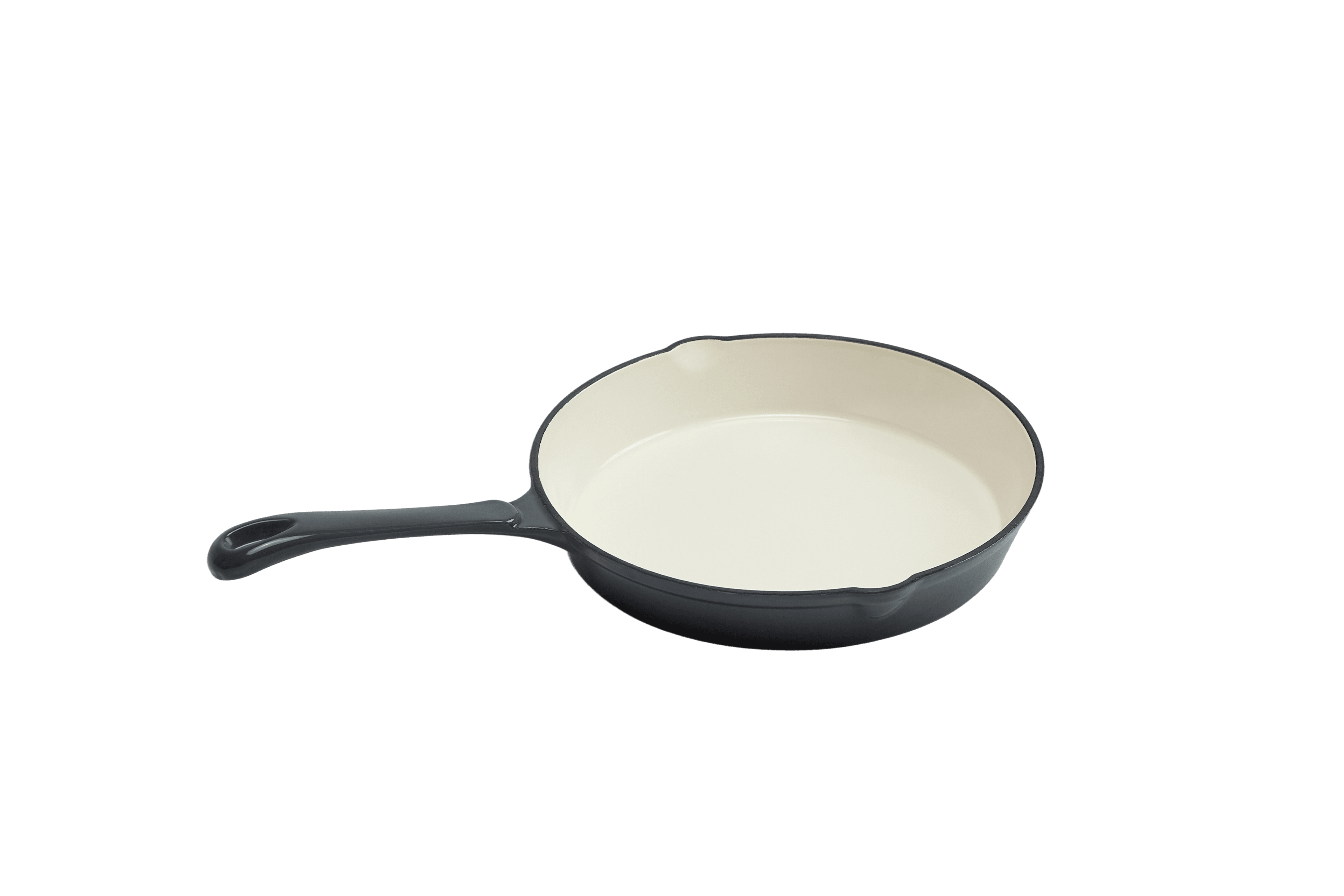 Cast Iron Frying Pan — Black